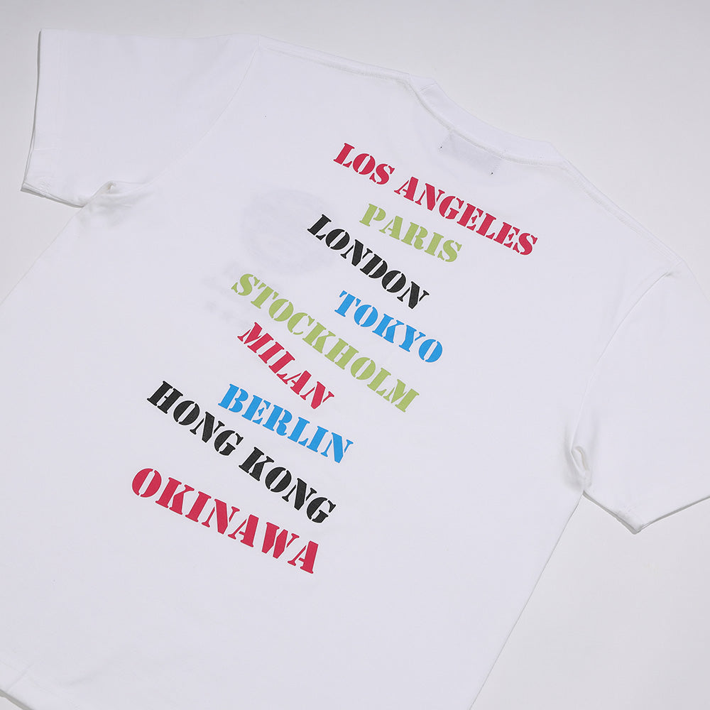 ORION×JIMMY'Z CITY TEE　WHITE