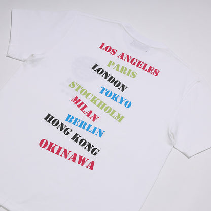 ORION×JIMMY'Z CITY TEE　WHITE