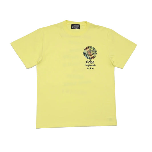 ORION×JIMMY'Z CITY TEE　L.YELLOW