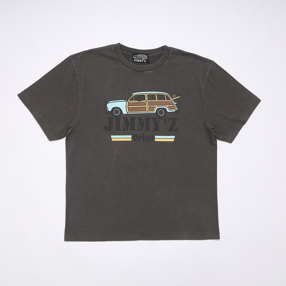 ORION×JIMMY'Z CAR TEE　FADE GREY