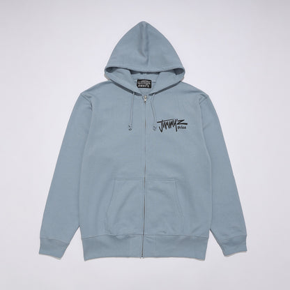ORION×JIMMY'Z CAR ジップパーカー　ACID BLUE