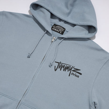 ORION×JIMMY'Z CAR ジップパーカー　ACID BLUE