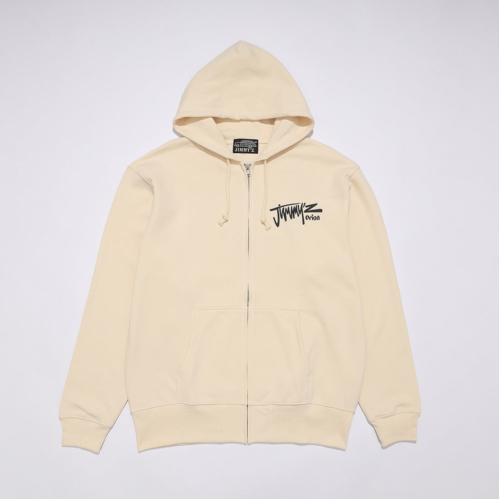 ORION×JIMMY'Z CAR ジップパーカー NATURAL オリオン orion JIMMY'Z