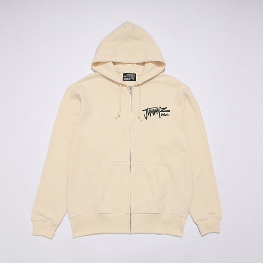 ORION×JIMMY'Z CAR ジップパーカー　NATURAL