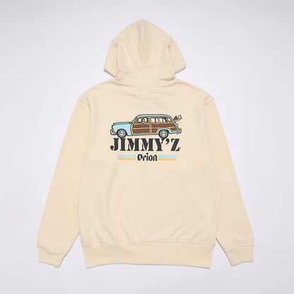 ORION×JIMMY'Z CAR ジップパーカー　NATURAL