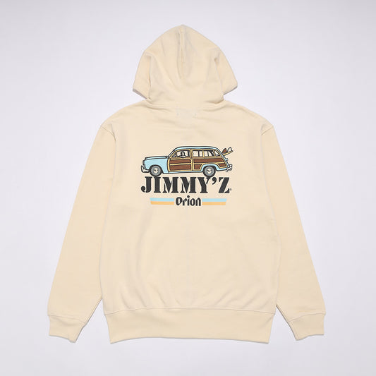 ORION×JIMMY'Z CAR ジップパーカー　NATURAL