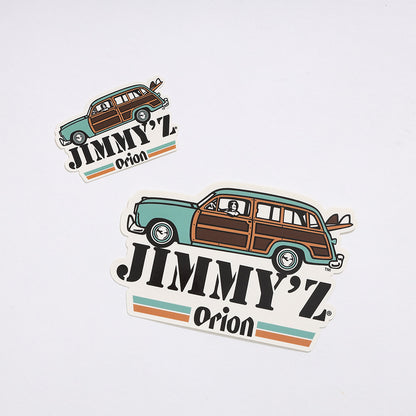 ORION×JIMMY'Z ステッカー2種セット