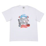タイガー＆シャーク乾杯Tシャツ 【ORION×NAVY APPAREL】（カラー：ホワイト）