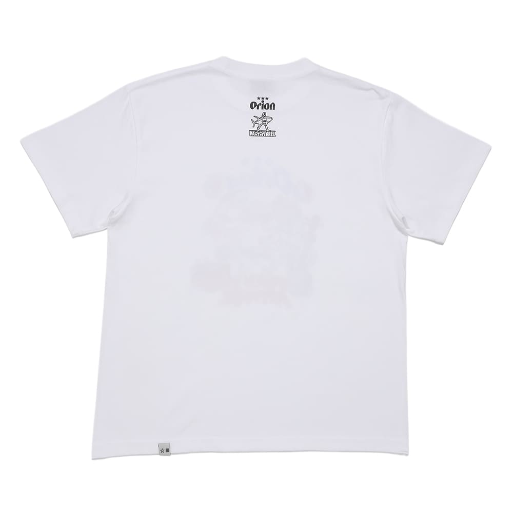 タイガー＆シャーク乾杯Tシャツ 【ORION×NAVY APPAREL】（カラー：ホワイト）