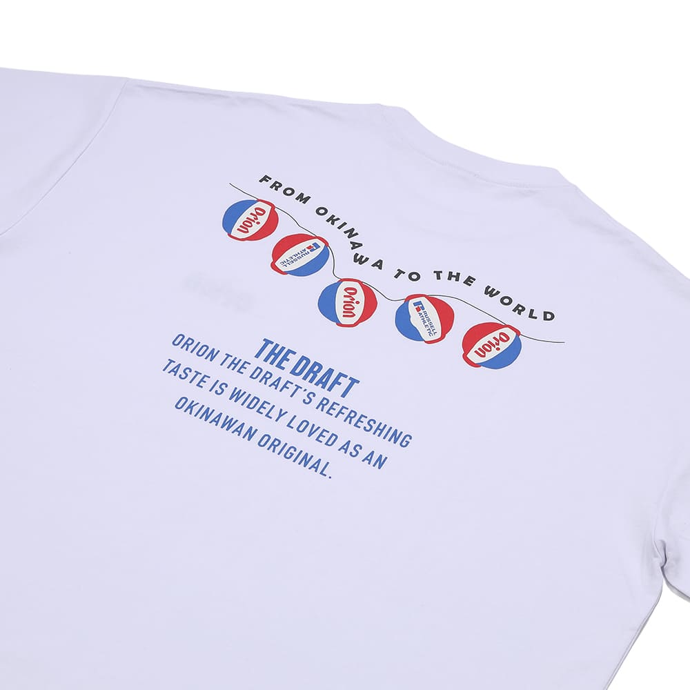 Orion×russell提灯Tシャツ（ホワイト）