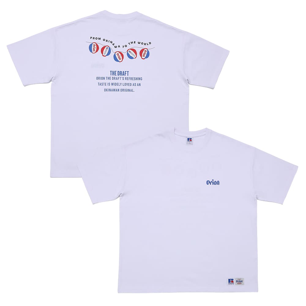 Orion×russell提灯Tシャツ（ホワイト）