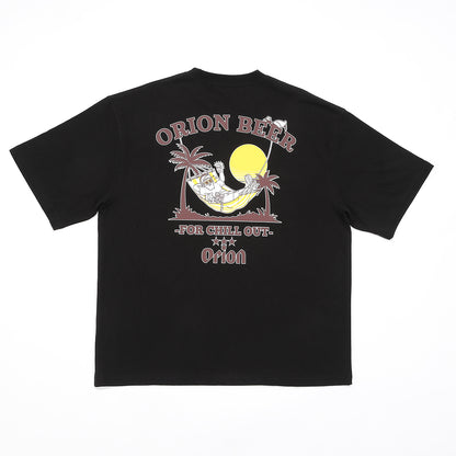 【Duckster × ORION】RELAXED FIT S/STEE（ハンモック） Tシャツ （カラー：ブラック）