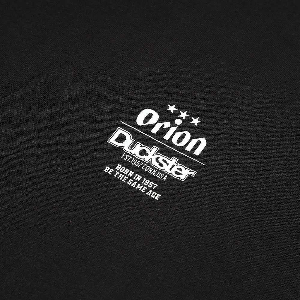 【Duckster × ORION】RELAXED FIT S/STEE（ハンモック） Tシャツ （カラー：ブラック）