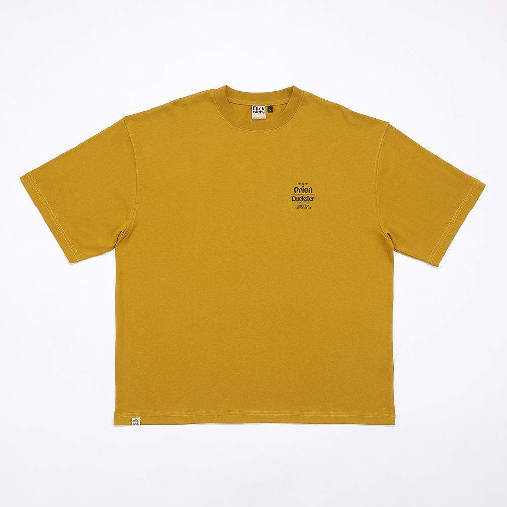 【Duckster × ORION】RELAXED FIT S/STEE（ハンモック） Tシャツ （カラー：マスタード）