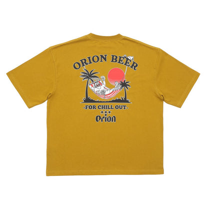 【Duckster × ORION】RELAXED FIT S/STEE（ハンモック） Tシャツ （カラー：マスタード）