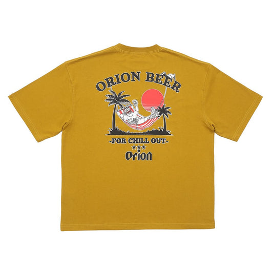 【Duckster × ORION】RELAXED FIT S/STEE（ハンモック） Tシャツ （カラー：マスタード）