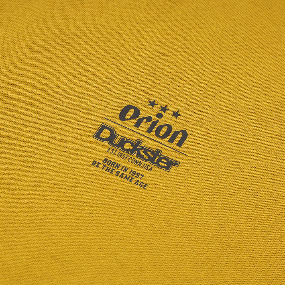【Duckster × ORION】RELAXED FIT S/STEE（ハンモック） Tシャツ （カラー：マスタード）