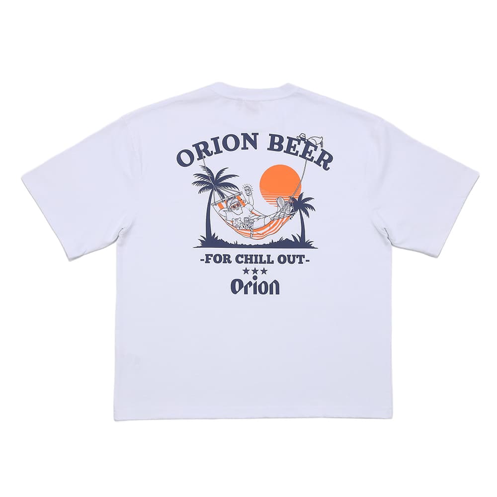 【Duckster × ORION】RELAXED FIT S/STEE（ハンモック） Tシャツ （カラー：ホワイト）