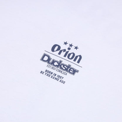 【Duckster × ORION】RELAXED FIT S/STEE（ハンモック） Tシャツ （カラー：ホワイト）