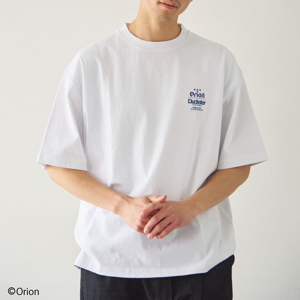 【Duckster × ORION】RELAXED FIT S/STEE（ハンモック） Tシャツ （カラー：ホワイト）