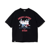 【Duckster × ORION】RELAXED FIT S/STEE（ORION LOVERS） Tシャツ （カラー：ブラック）