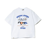 【Duckster × ORION】RELAXED FIT S/STEE（ORION LOVERS） Tシャツ （カラー：ホワイト）