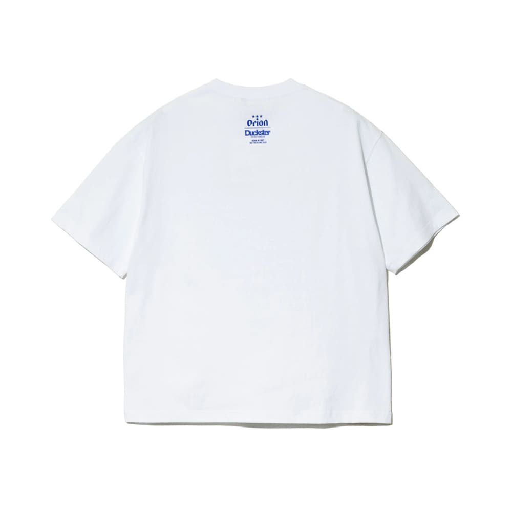 【Duckster × ORION】RELAXED FIT S/STEE（ORION LOVERS） Tシャツ （カラー：ホワイト）