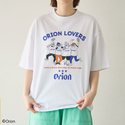 【Duckster × ORION】RELAXED FIT S/STEE（ORION LOVERS） Tシャツ （カラー：ホワイト）