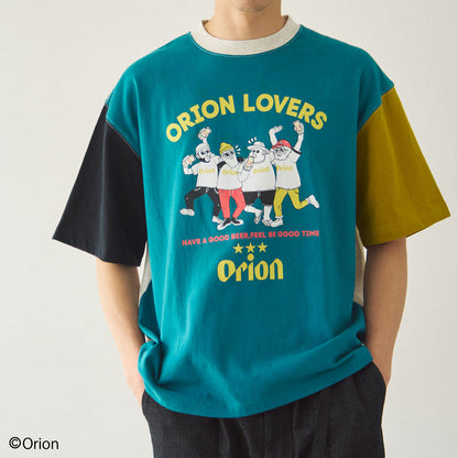 【Duckster × ORION】RELAXED FIT S/STEE（ORION LOVERS） Tシャツ （カラー：クレイジー）