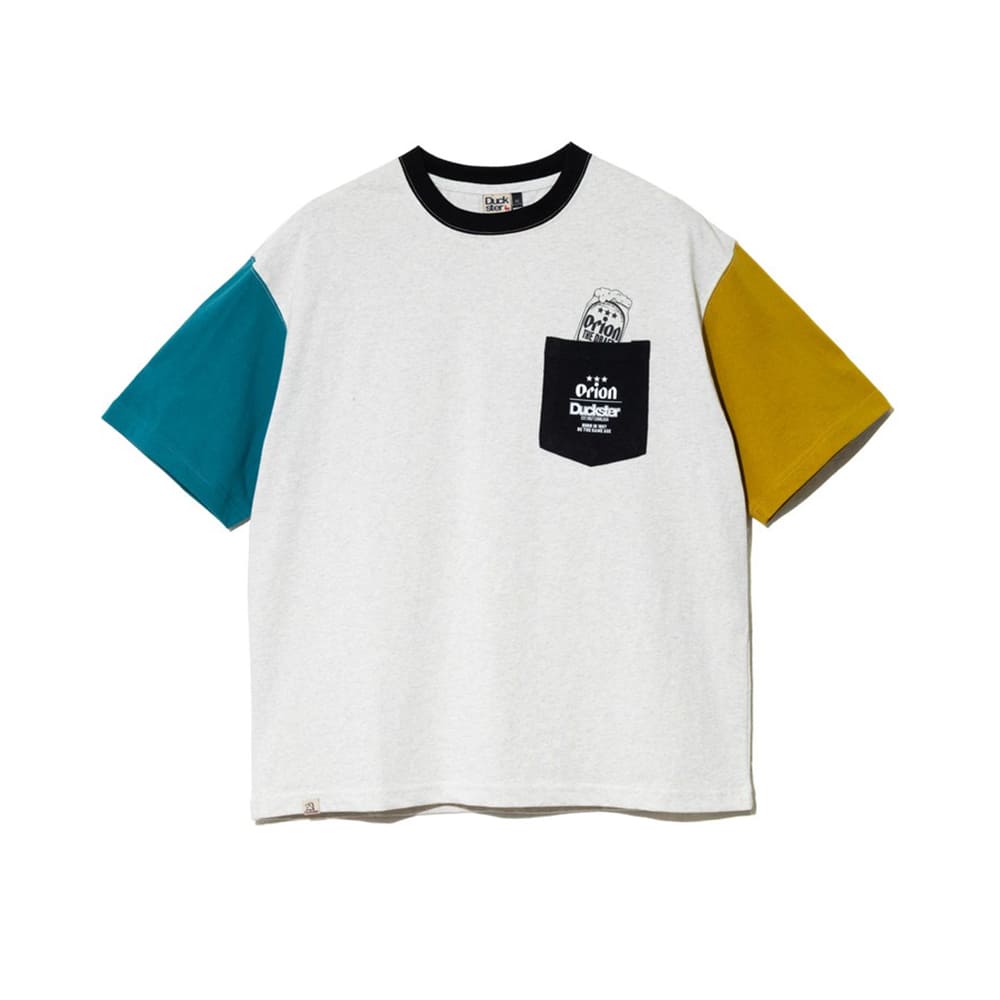 【Duckster × ORION】RELAXED FIT S/STEE（ORION FOR ALL） Tシャツ （カラー：クレイジー）