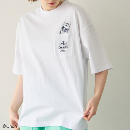 【Duckster × ORION】RELAXED FIT S/STEE（ORION FOR ALL） Tシャツ （カラー：ホワイト）