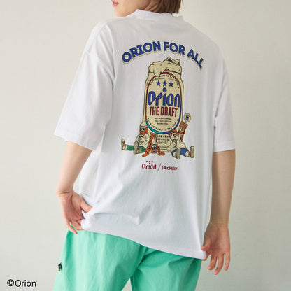 【Duckster × ORION】RELAXED FIT S/STEE（ORION FOR ALL） Tシャツ （カラー：ホワイト）
