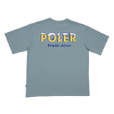 ORION×POLeR コラボ BEER Tシャツ（カラー：ブルー）