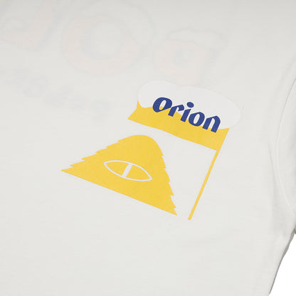 ORION×POLeR BEER　Tシャツホワイト