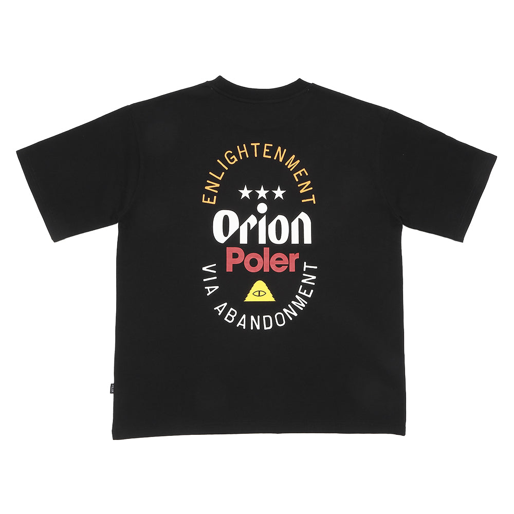 ORION×POLeR コラボ SUN Tシャツ（カラー：ブラック）