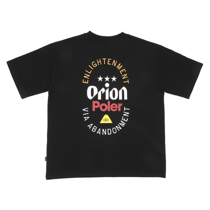 ORION×POLeR コラボ SUN Tシャツ（カラー：ブラック）