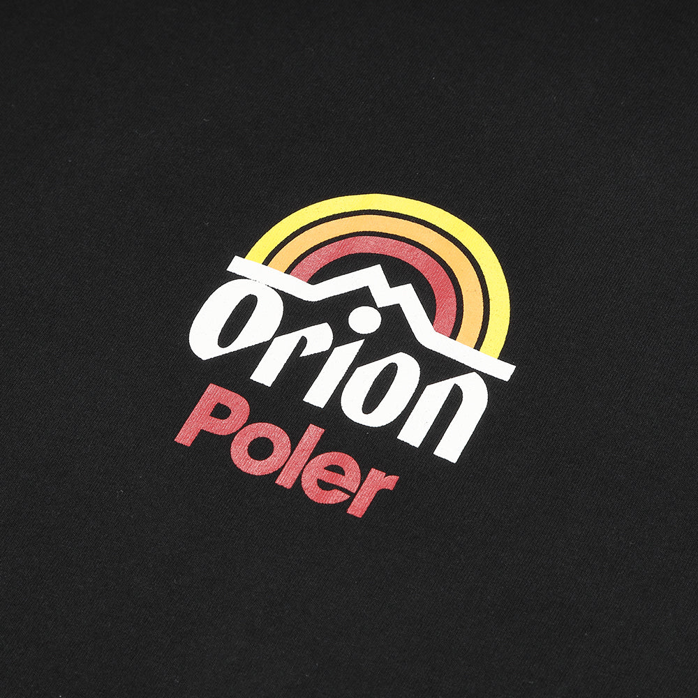 ORION×POLeR コラボ SUN Tシャツ（カラー：ブラック）