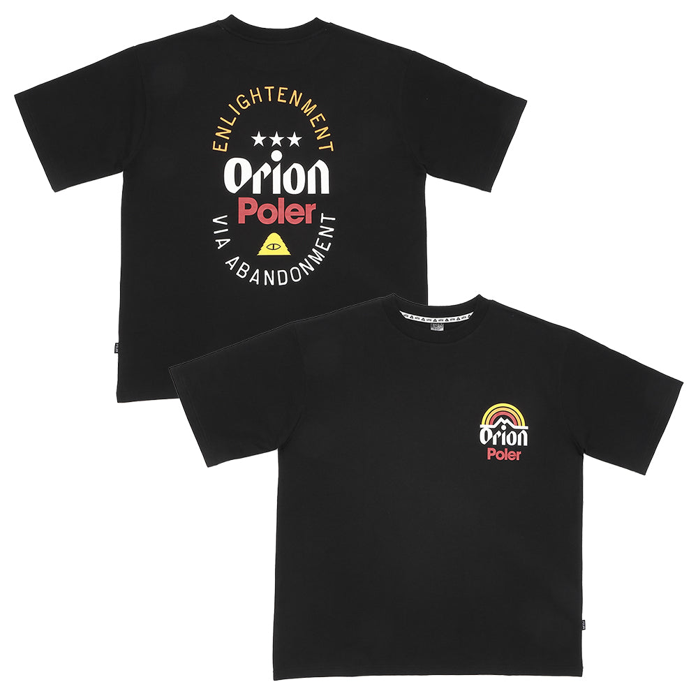 ORION×POLeR コラボ SUN Tシャツ（カラー：ブラック）