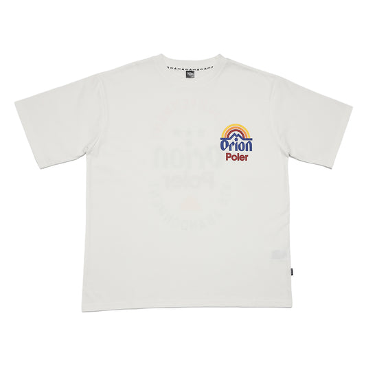 ORION×POLeR コラボ SUN Tシャツ（カラー：ホワイト）