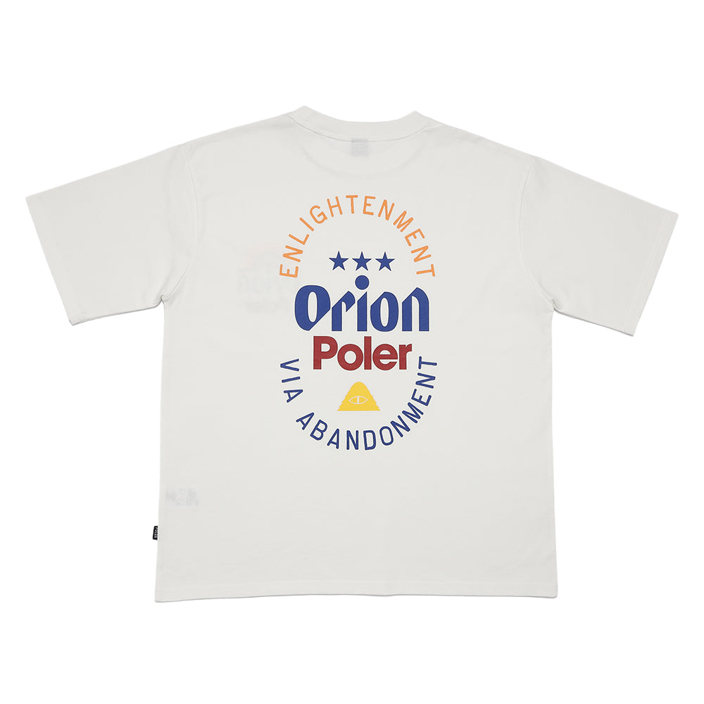 ORION×POLeR コラボ SUN Tシャツ（カラー：ホワイト）