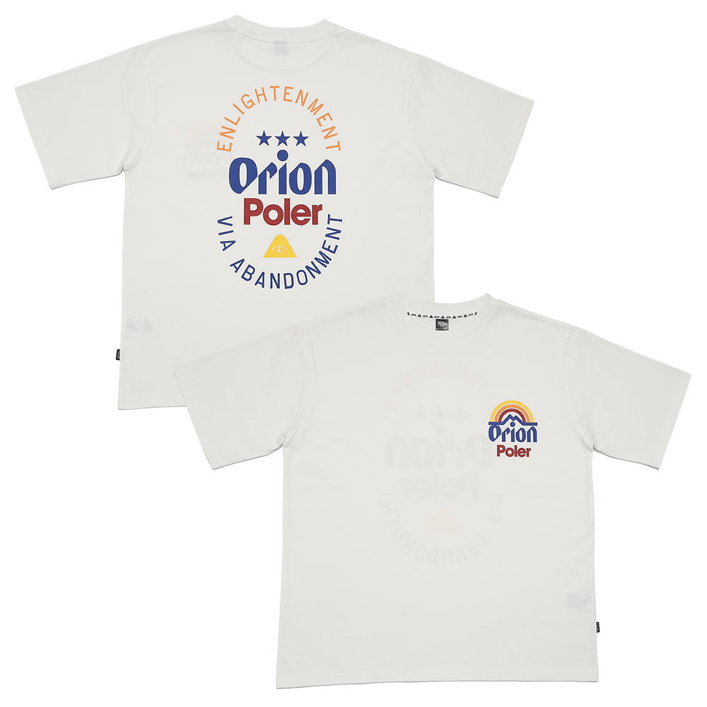 ORION×POLeR コラボ SUN Tシャツ（カラー：ホワイト）