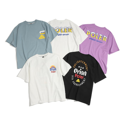 ORION×POLeR BEER　Tシャツホワイト