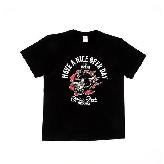 オリオンパンサーTシャツ　ブラック