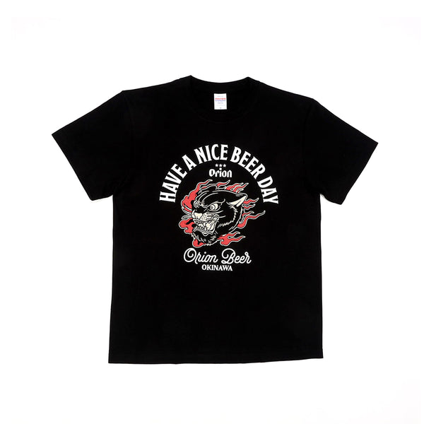 オリオンパンサーTシャツ　ブラック