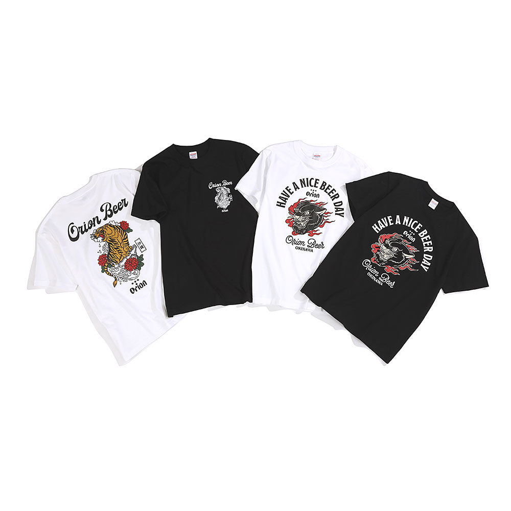 オリオンパンサーTシャツ　ブラック