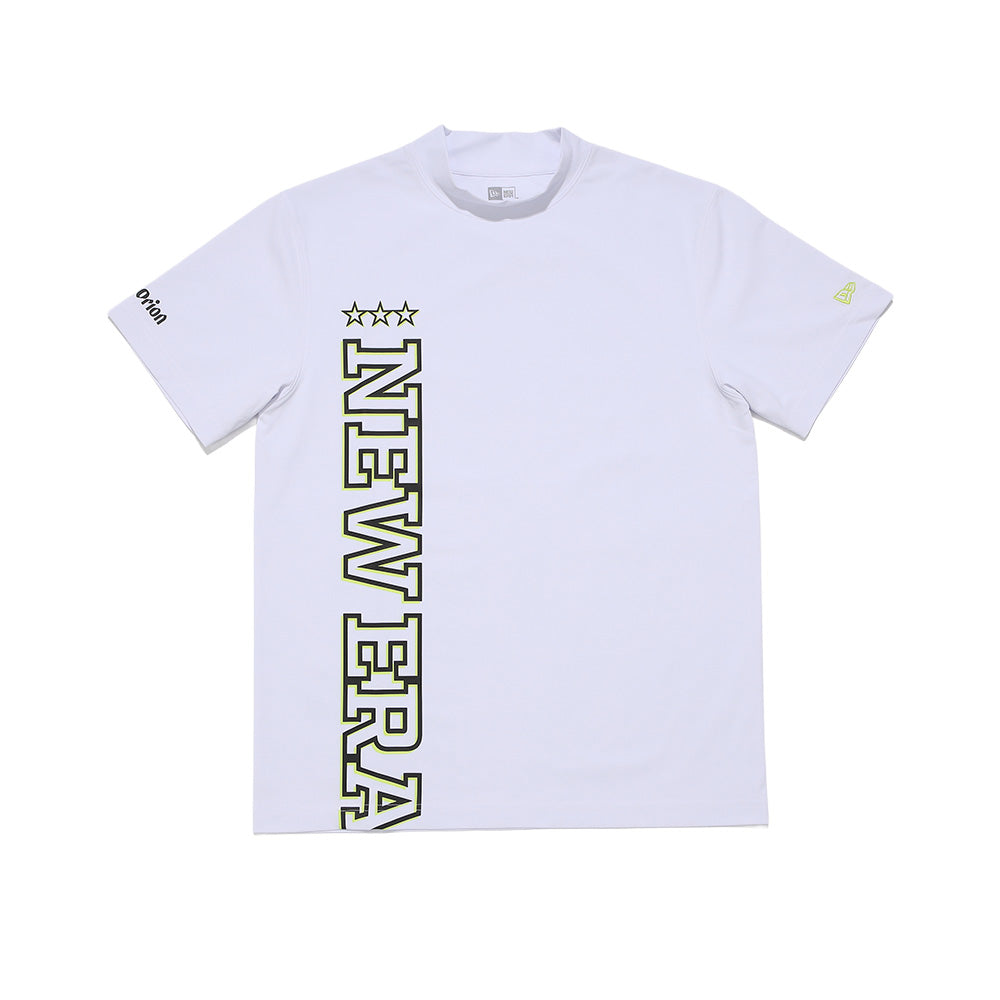 NEW ERA® × ORION ミッドネックTシャツ　ホワイト