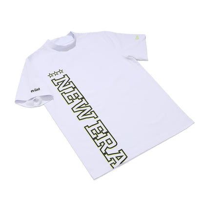 NEW ERA® × ORION ミッドネックTシャツ　ホワイト