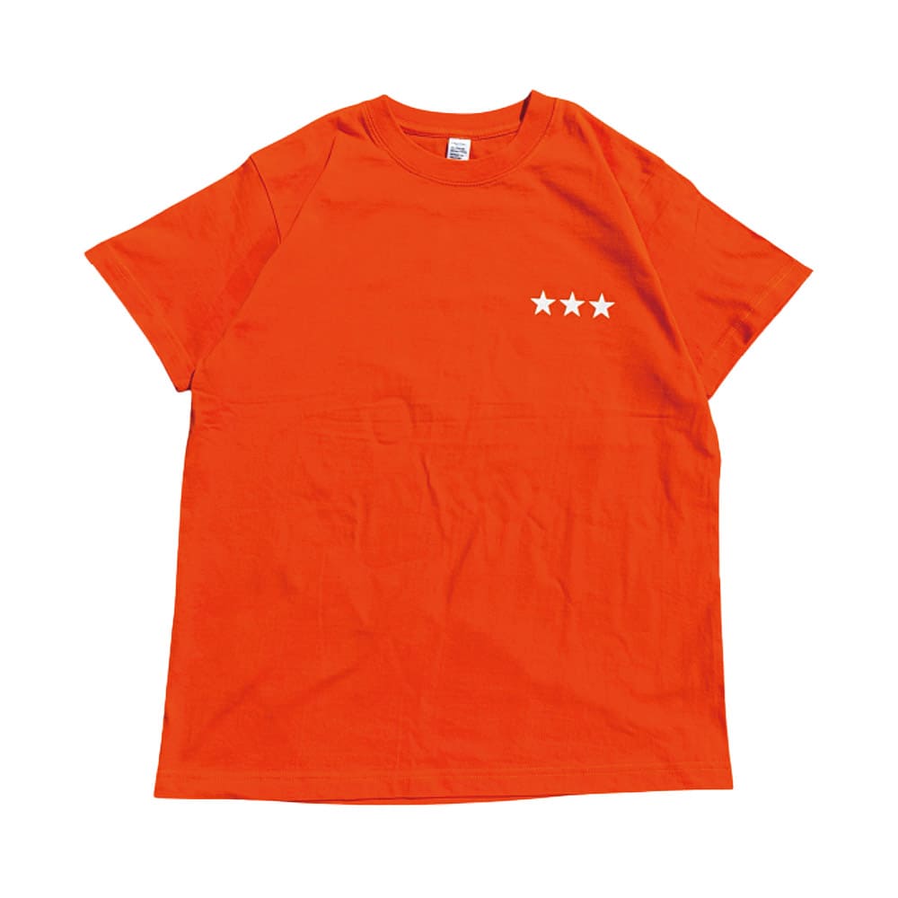 AAA オレンジ グッズ ORANGE RANGE × ORION】サンドウィッチTシャツ （カラー：オレンジ