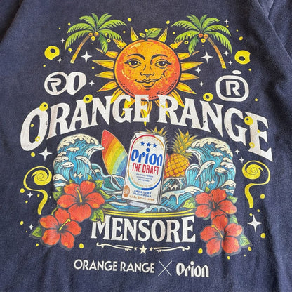 【ORANGE RANGE × ORION】太陽Ｔシャツ （カラー：ネイビー）