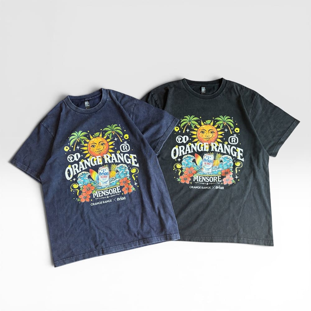 【ORANGE RANGE × ORION】太陽Ｔシャツ （カラー：ネイビー）